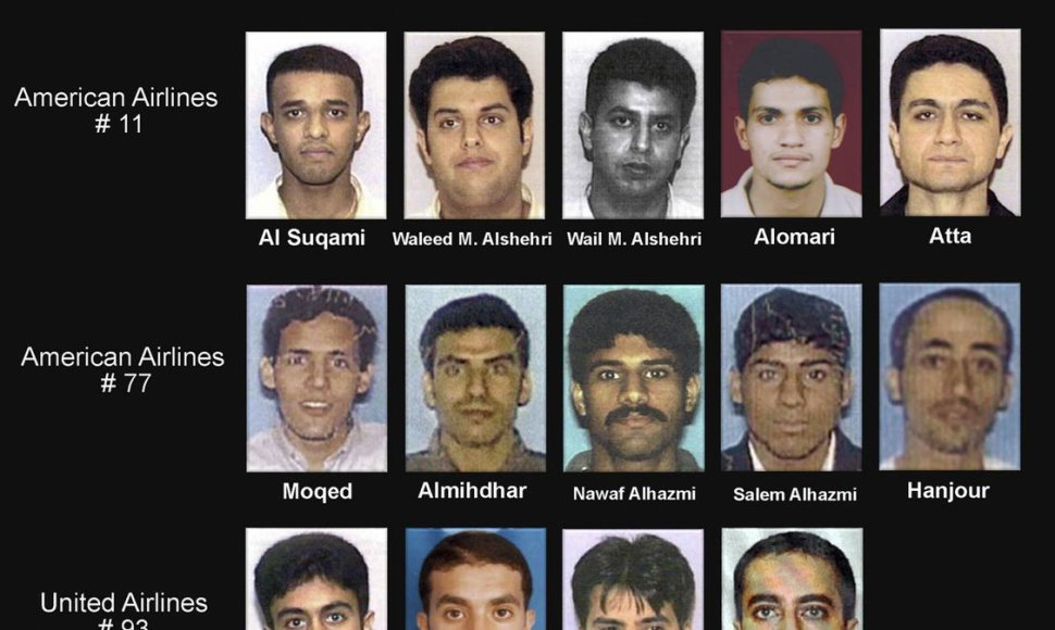 2001 m. rugsėjo 11 d. įtariamieji teroristai