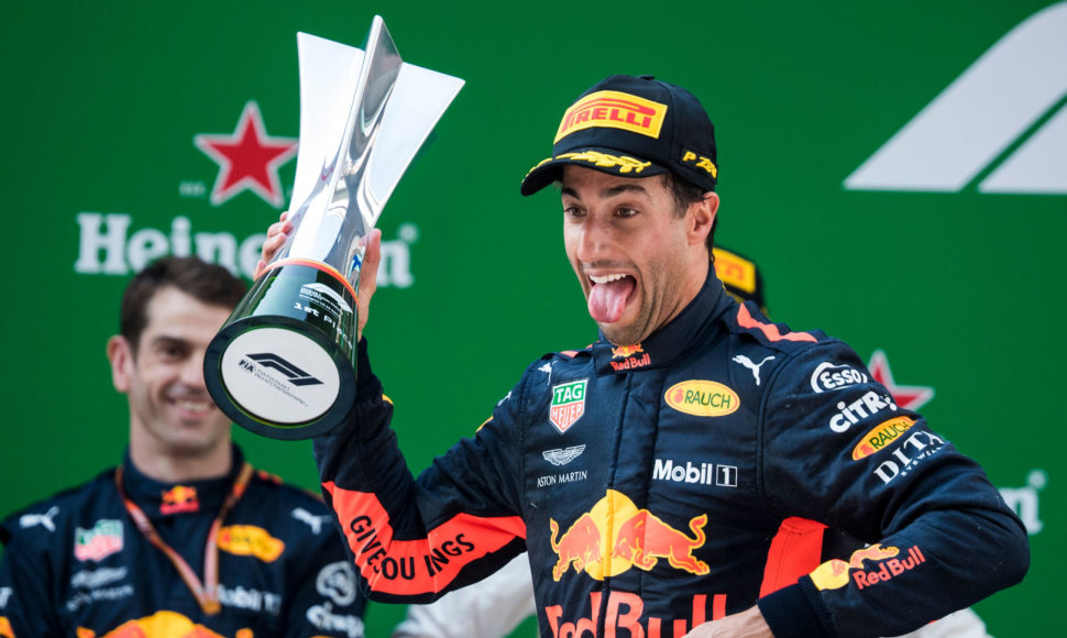 „Formulės 1“ lenktynės Kinijos GP, Danielis Ricciardo