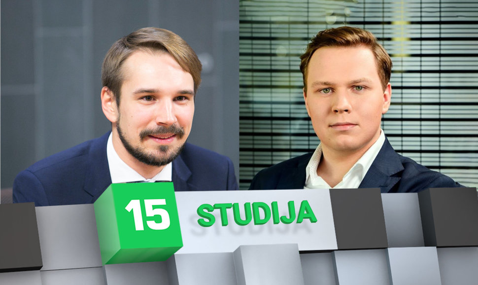 15min studijoje – Vaidotas Rūkas ir Tautvydas Marčiulaitis