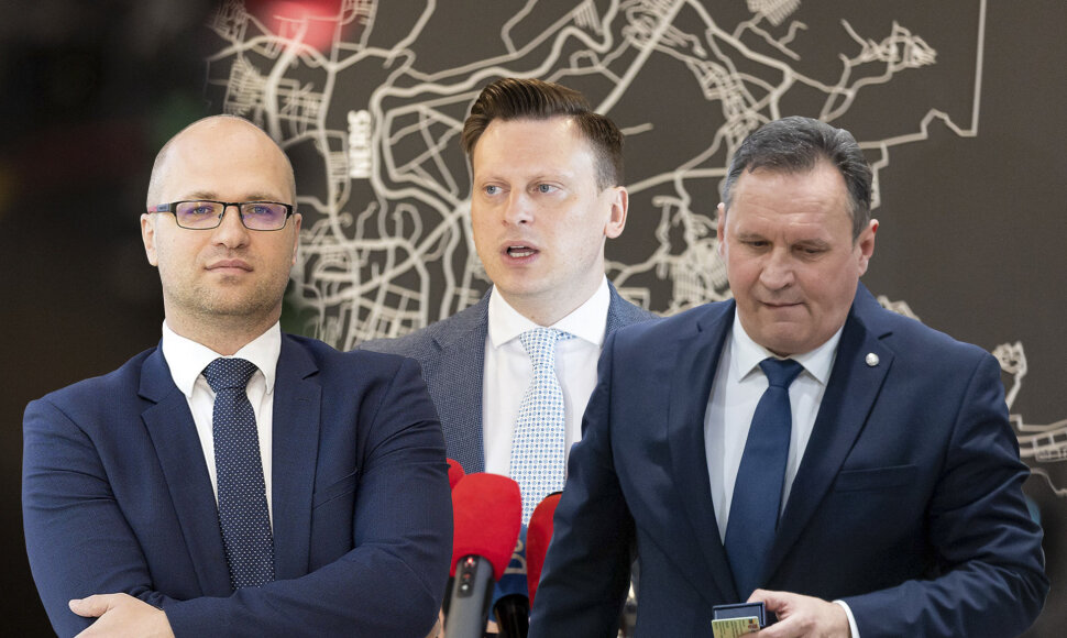 Aleksandras Nemunaitis, Valdas Benkunskas ir Jaroslavas Kaminskis