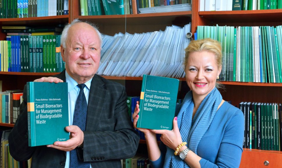 Prof. habil. dr. Pranas Baltrėnas and prof. dr. Edita Baltrėnaitė