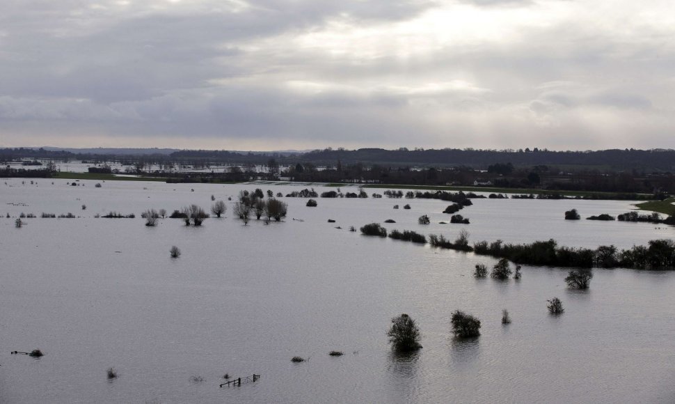 Potvynis Anglijoje