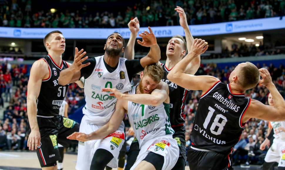 LKL rungtynės: „Rytas“ – „Žalgiris“