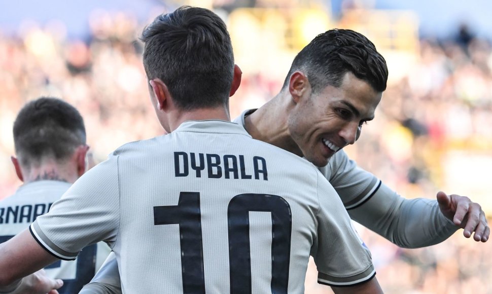 Paulo Dybala ir Cristiano Ronaldo