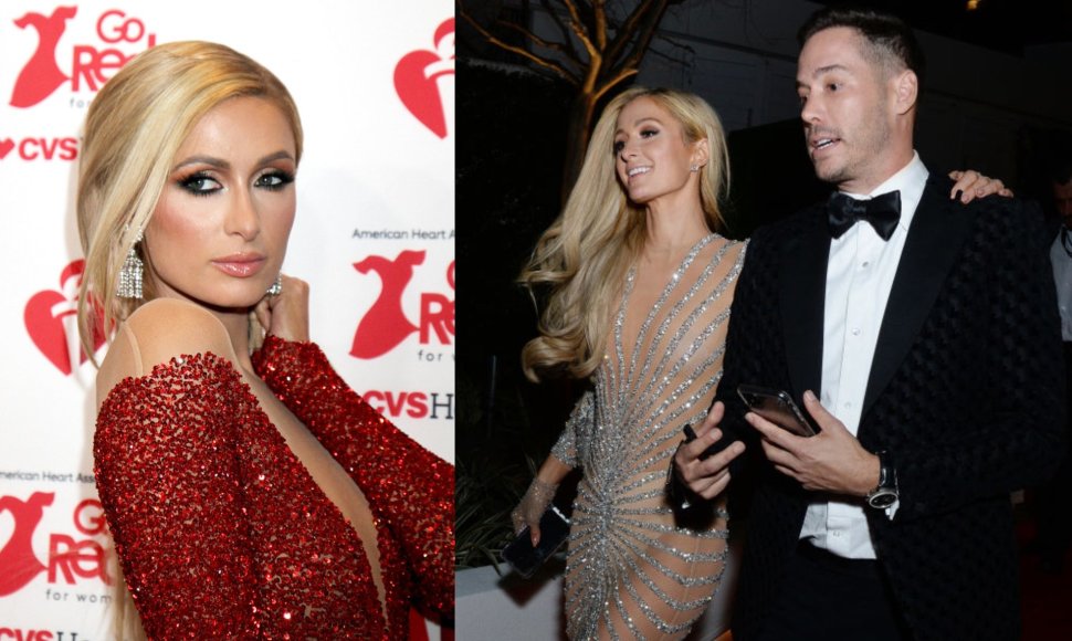 Paris Hilton ir Carteris Reumas