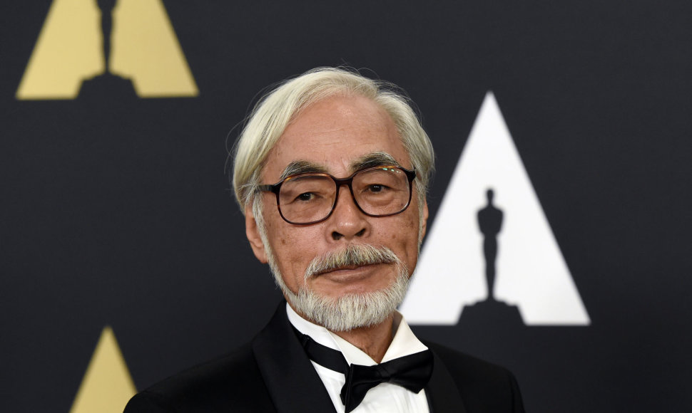 „Oskaru“ apdovanotas Japonijos animacijos grandas Hayao Miyazaki