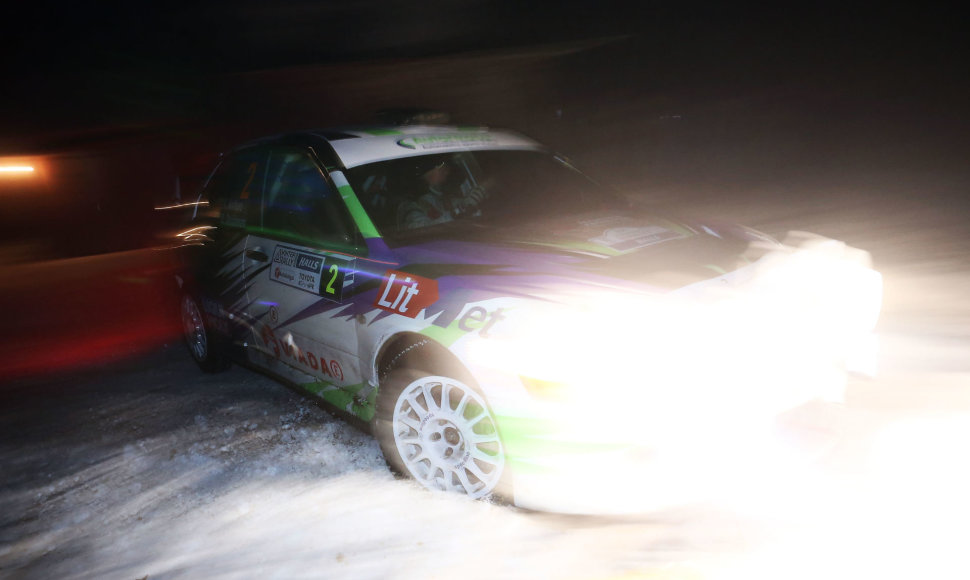 „Halls Winter Rally 2017“ 4 greičio ruožas