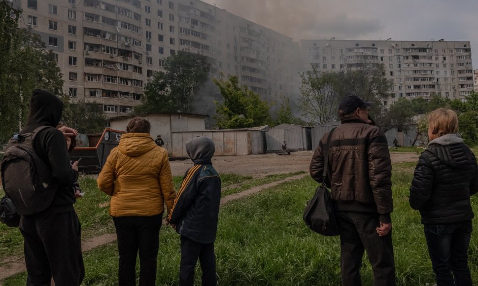 Civilių evakuacija Charkivo srityje