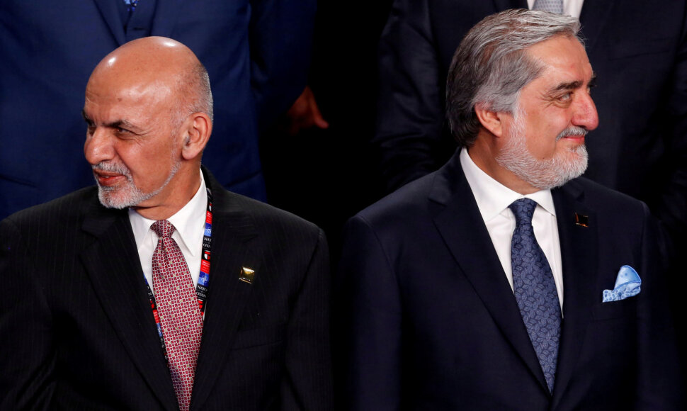 Ashrafas Ghani ir Abdullah Abdullah