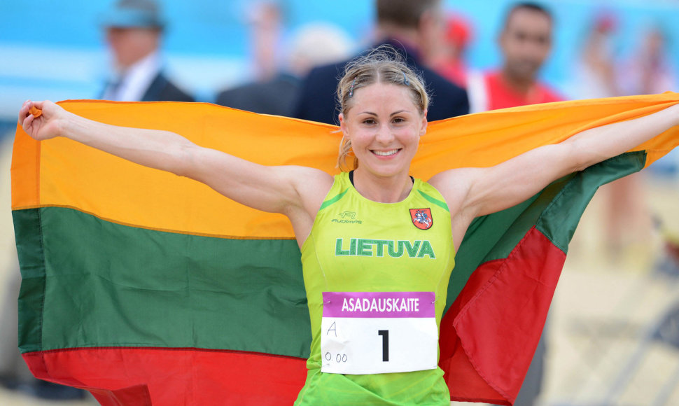 Laura Asadauskaitė – Londono olimpinė čempionė