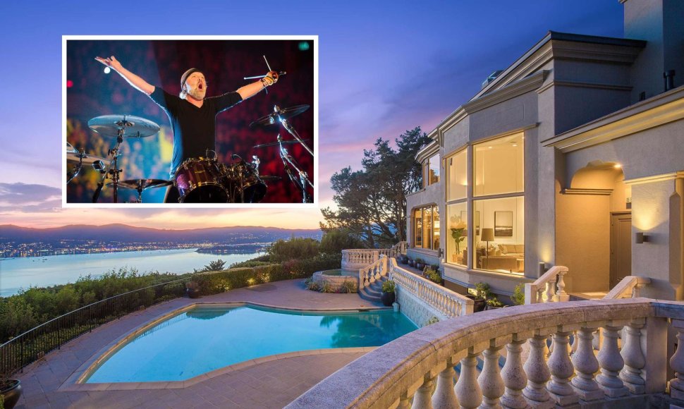 „Metallica“ būgnininkas Larsas Ulrichas parduoda savo namus San Fransiske
