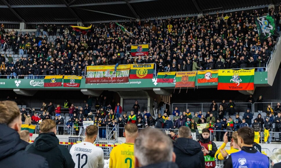 Lietuvos futbolo rinktinės sirgaliai