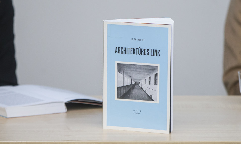„XX a. manifestas šiandien“: Le Corbusier knygos „Architektūros link“ pristatymas