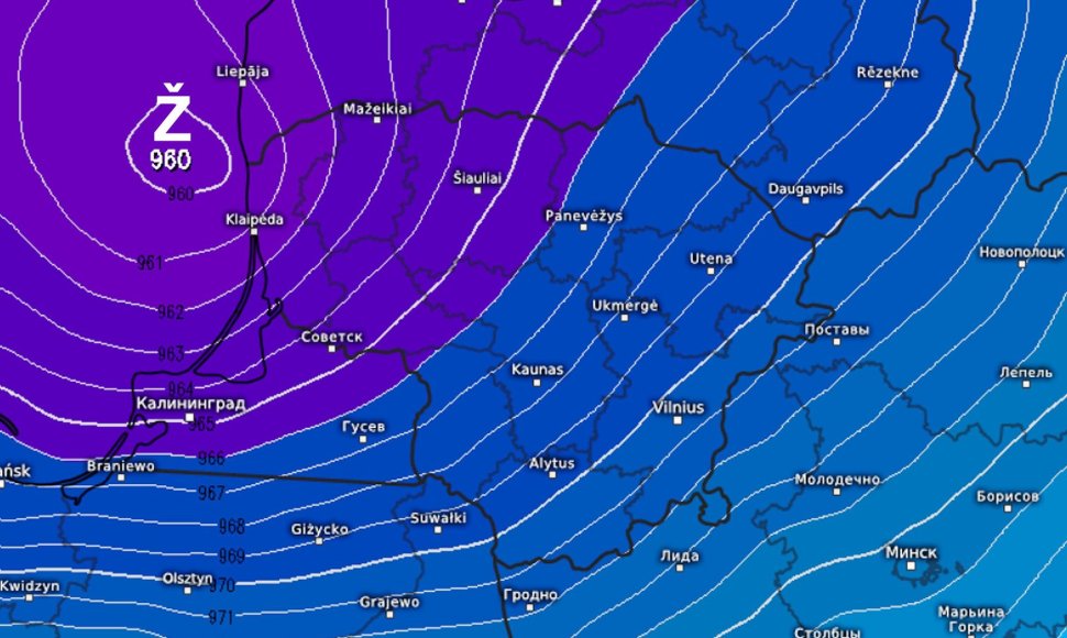 meteologix, ECMWF RAPID orų modelis