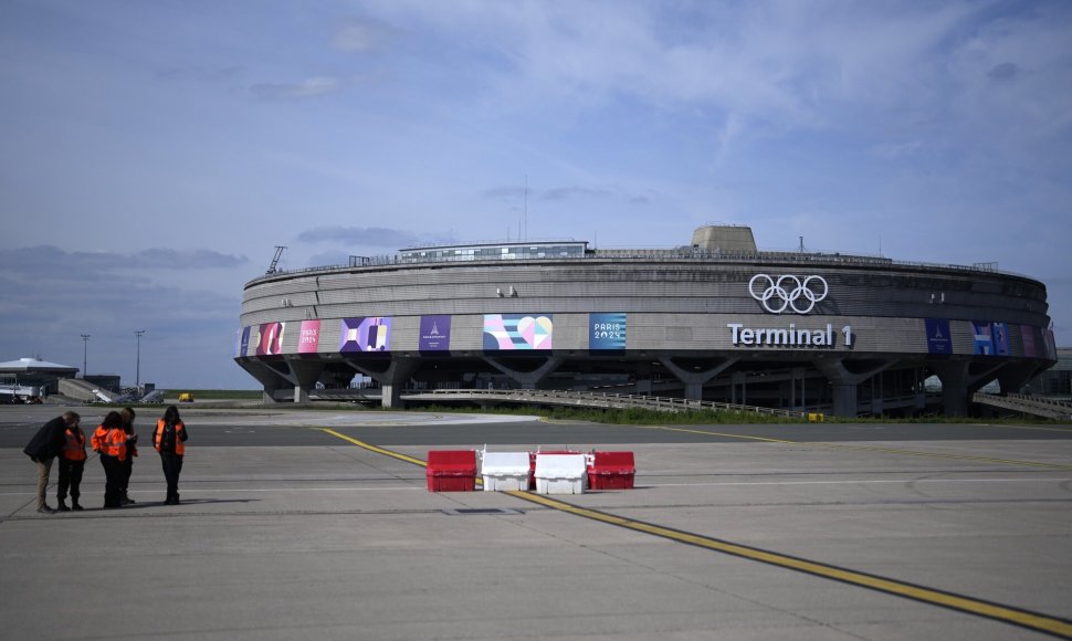 OLY Paris 2024 transporto organizavimas. / Thibault Camus / AP