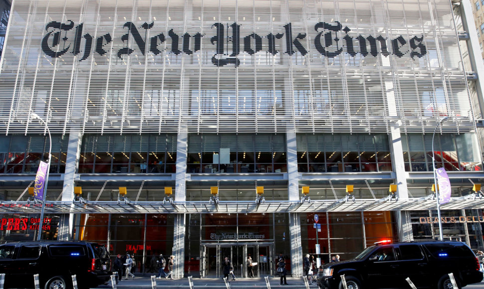 „The New York Times“ redakcija Niujorke