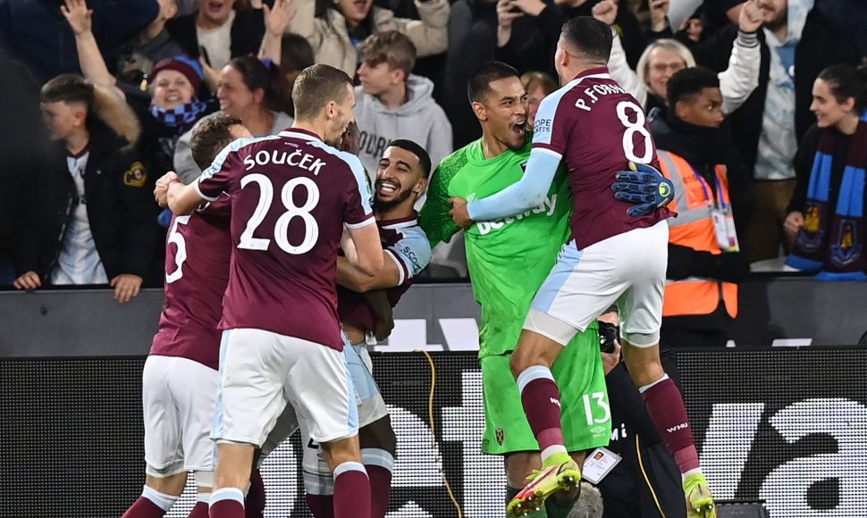 „West Ham“ klubo triumfas