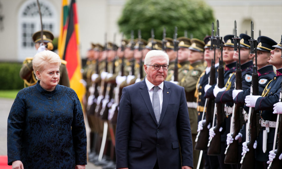 Dalia Grybauskaitė ir Frankas Walteris Steinmeieris