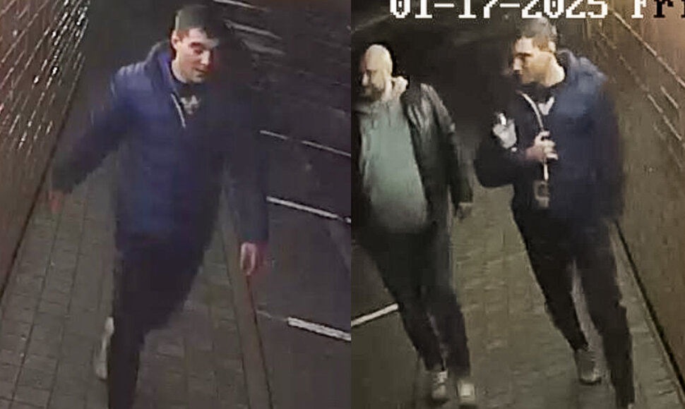 Policijos ie&scaron;komi asmenys