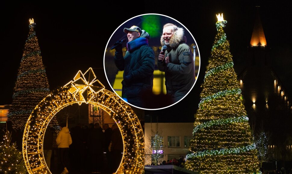 Naujosios Akmenės Kalėdų eglė