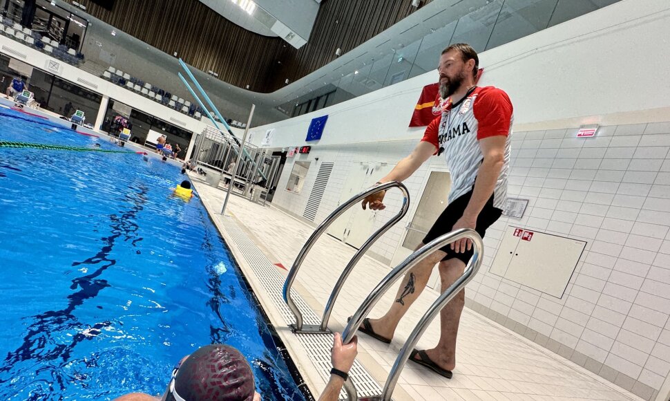 Klubo &bdquo;Atrama&ldquo; plaukimo treniruotės