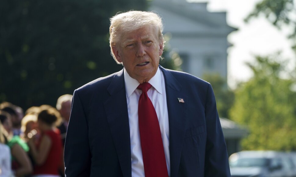 Donaldas Trumpas / Will Oliver - Pool via CNP / picture alliance / Consolidated News Photos
