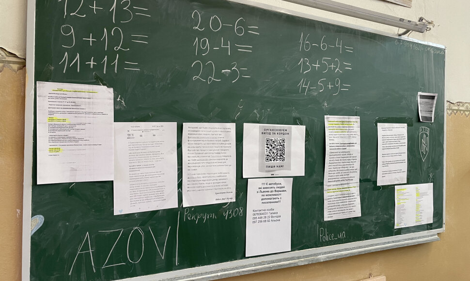 Karo pabėgėliai Lvive
