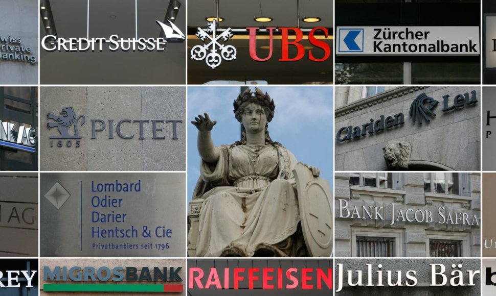 Šveicarijos bankai