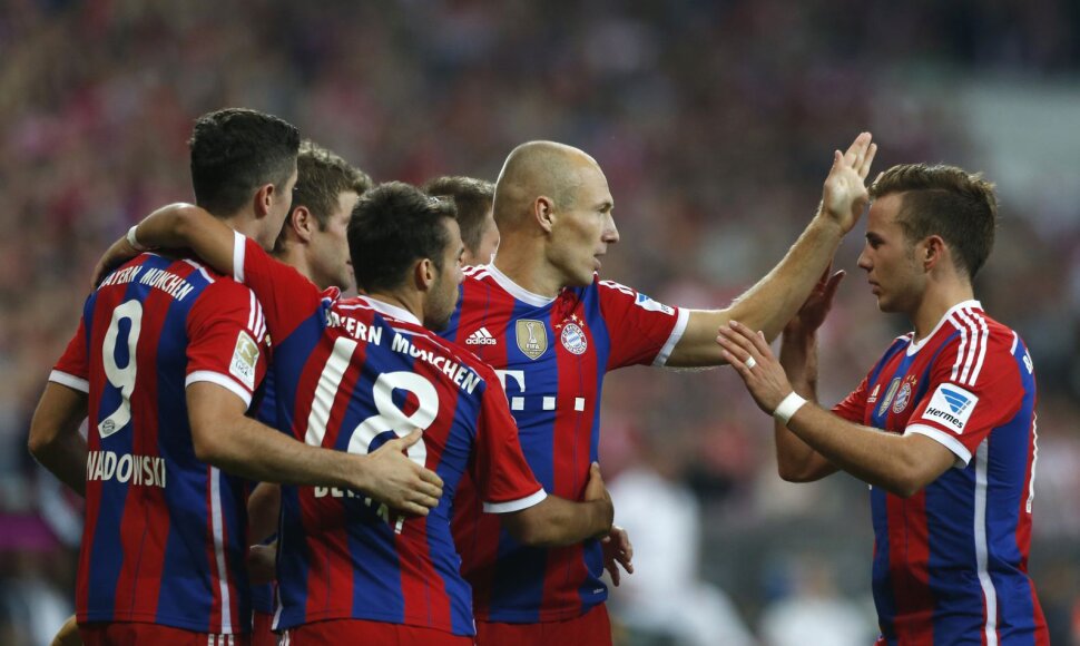 Miuncheno &bdquo;Bayern&ldquo; futbolininkai