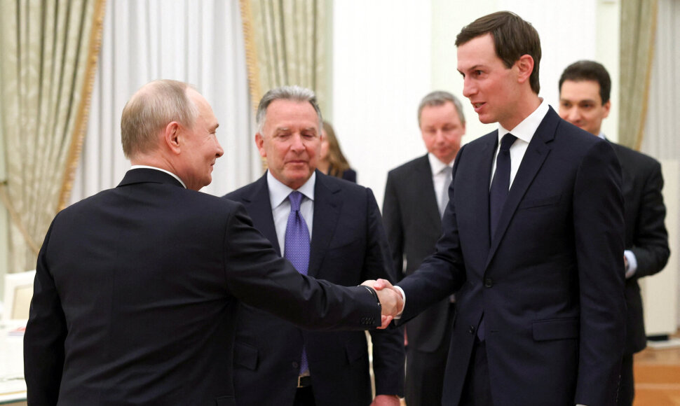 Vladimiras Putinas, Steve'as Witkoffas, Jaredas Kushneris