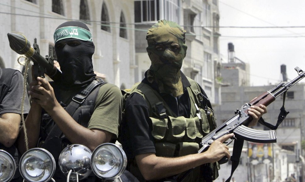 „Hamas“ kovotojai