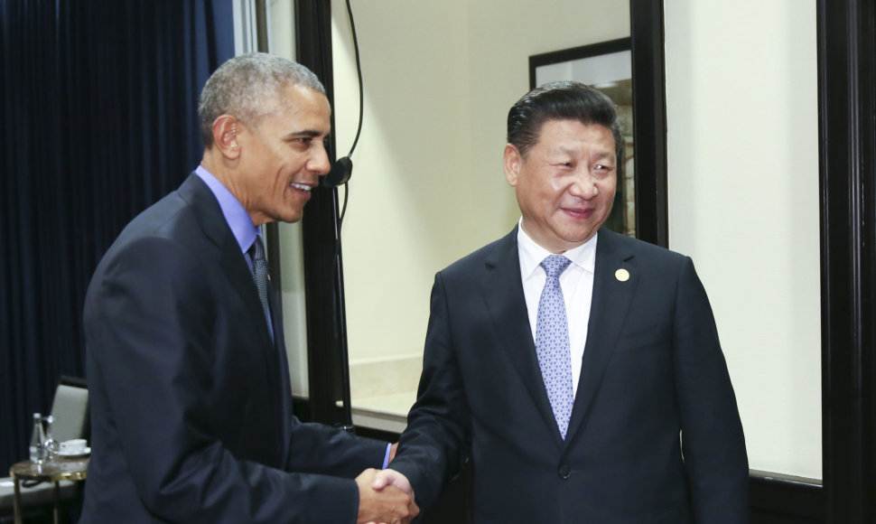 Barackas Obama ir Xi Jinpingas