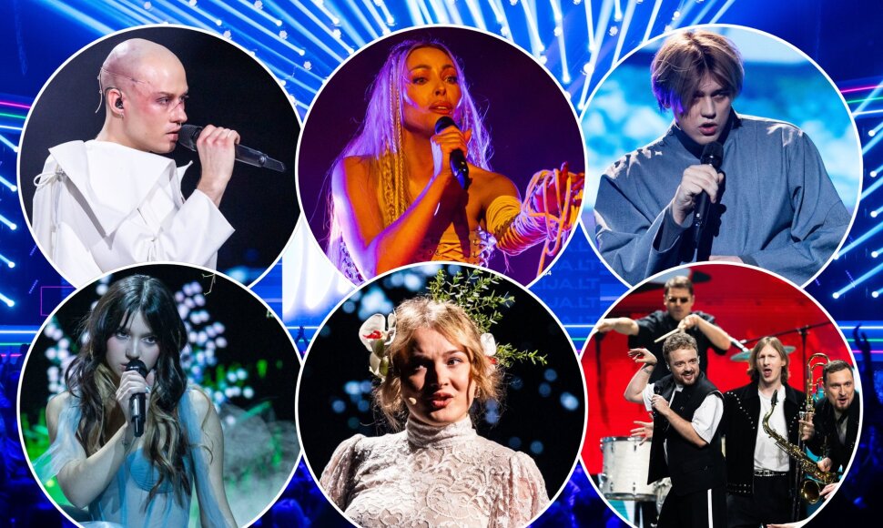 &bdquo;Eurovizijos&ldquo; atrankos finalininkai