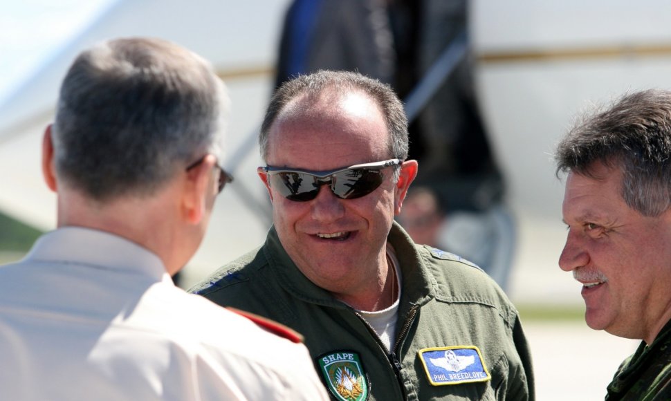 Vyriausiasis NATO ir Jungtinių Amerikos Valstijų pajėgų Europoje vadas generolas Phillipas M.Breedlove’as.