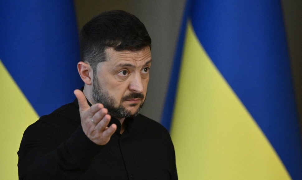 Ukrainos prezidentas Volodymyras Zelenskis