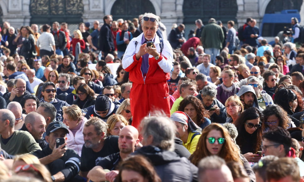 Protestas Italijoje