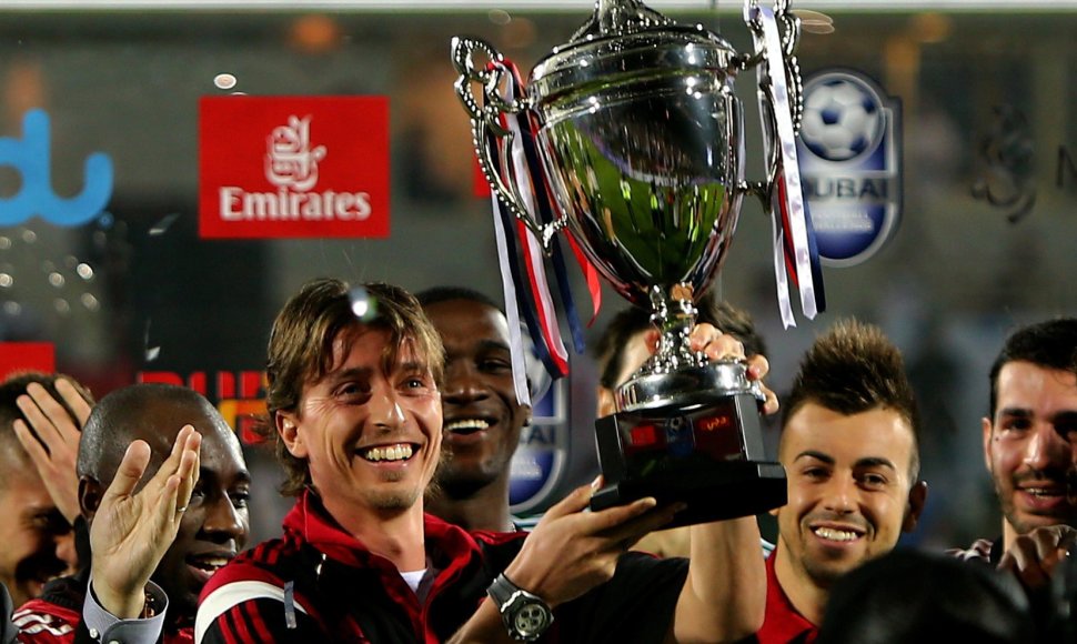 „Milan“ ekipa iškovojo taurę JAE