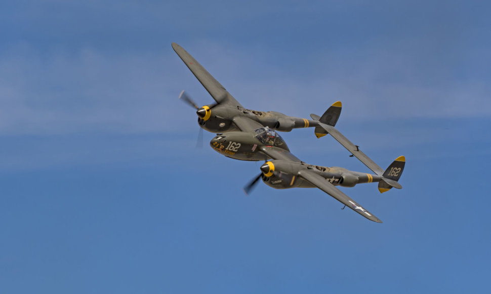 Antrojo pasaulinio kar lėktuvas „P-38 Lightning“