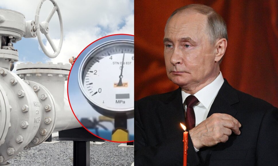 Vladimiras Putinas ir dujos
