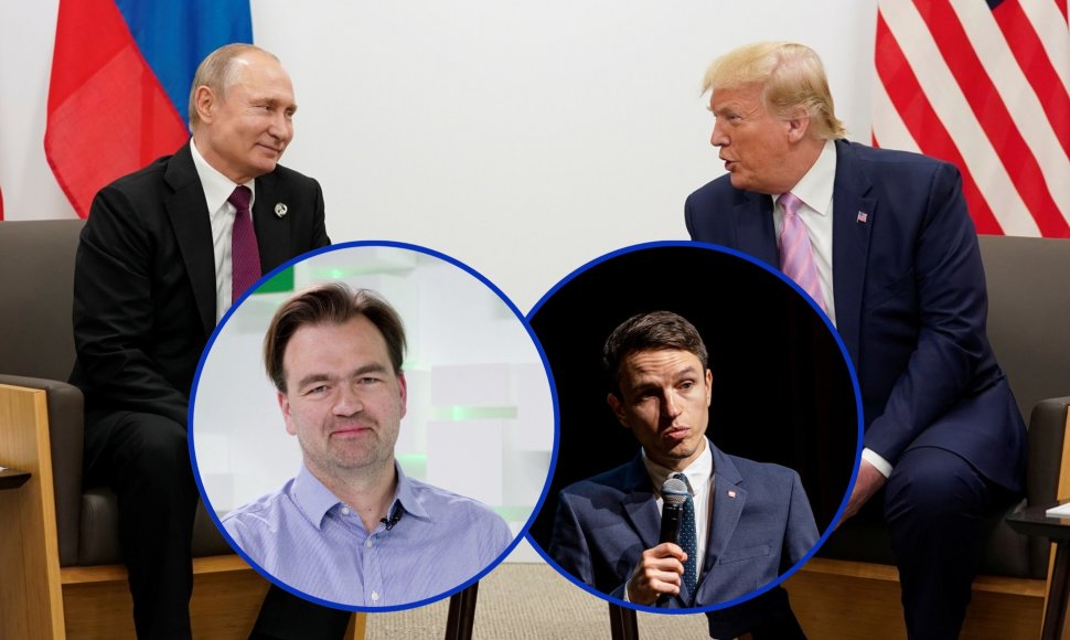 Mykolas Katkus ir Linas Kojala kalba apie Vladimirą Putiną ir Donaldą Trumpą