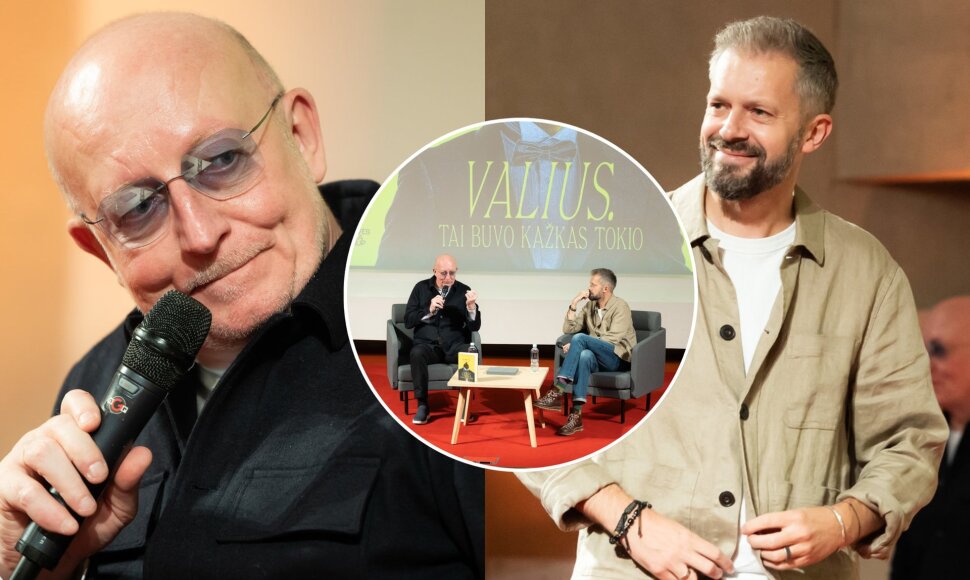 Arūno Valinsko knygos &bdquo;Valius. Tai buvo kažkas tokio&ldquo; pristatymas