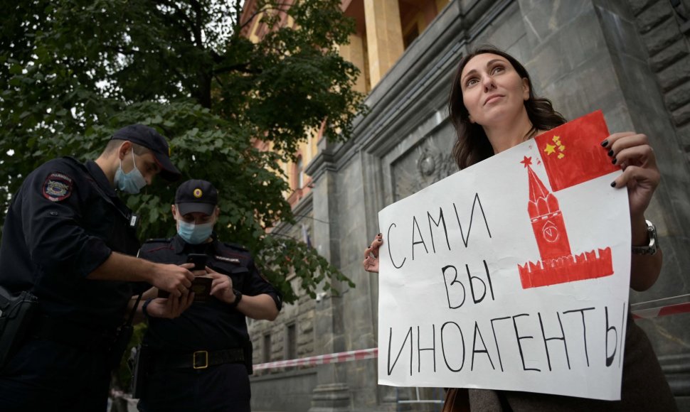 Žiniasklaidos protestas Rusijoje