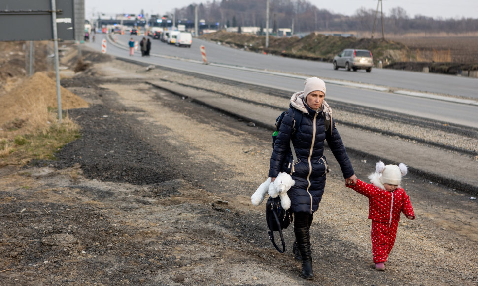 Ukrainos karo pabėgėliai