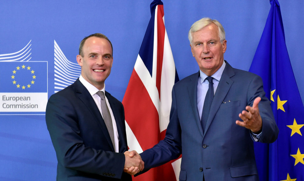 Dominicas Raabas ir Michelis Barnier