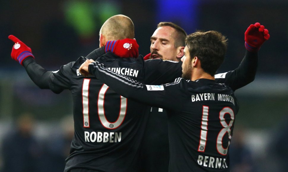„Bayern“ iškovojo pergalę