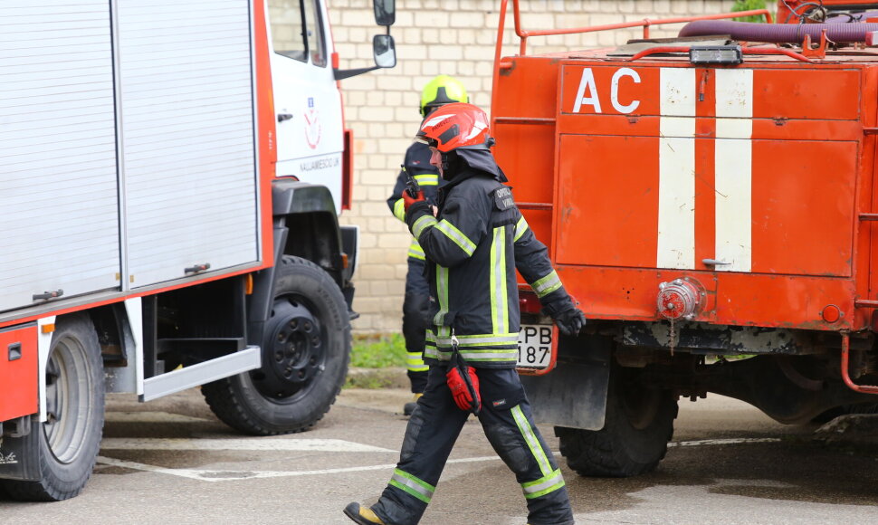 Gaisro vietoje