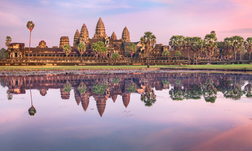 „Angkor Wat“ šventykla Kambodžoje