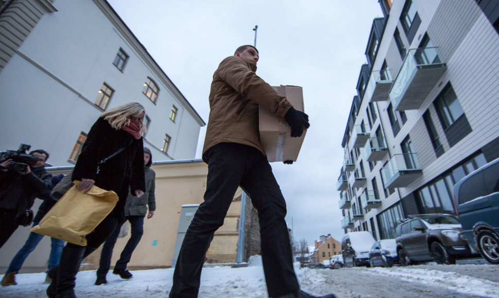 „Lietuvos geležinkeliuose“ FNTT atlieka kratas