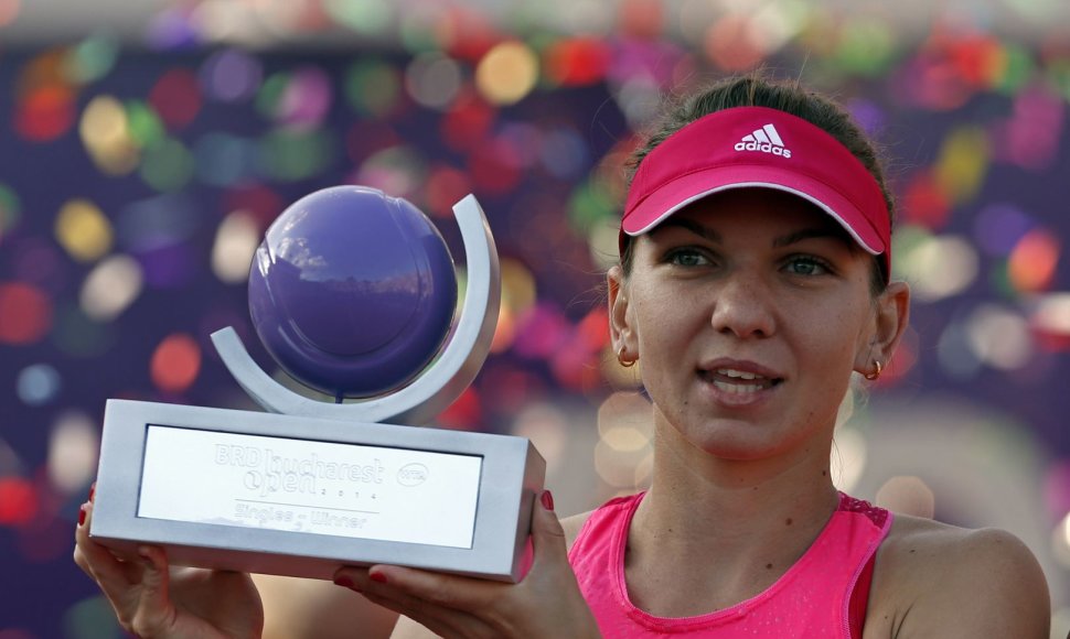 Simona Halep laimėjo jau aštuntą titulą karjeroje