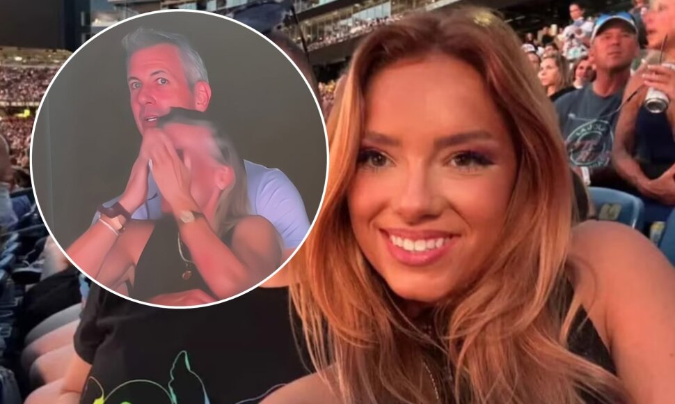 Skandalingą momentą iš „Coldplay“ koncerto paviešinusi moteris atskleidė, kokią naudą gavo iš įrašo